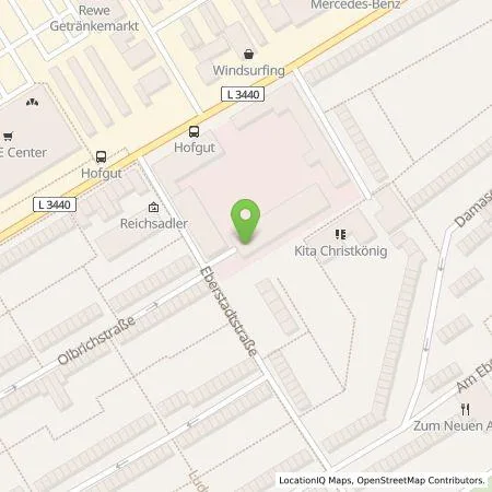 Standortübersicht der Tankstelle Chargemaker GmbH in 60488 Frankfurt am Main