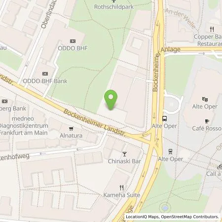 Standortübersicht der Tankstelle Chargemaker GmbH in 60306 Frankfurt