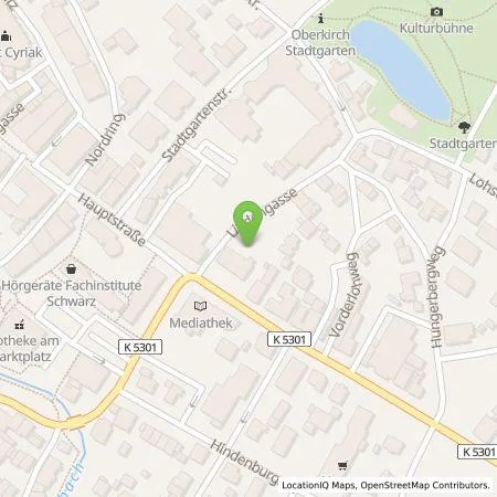 Standortübersicht der Tankstelle Stadtwerke Oberkirch GmbH in 77704 Oberkirch