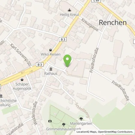 Standortübersicht der Tankstelle Stadtwerke Oberkirch GmbH in 77871 Renchen