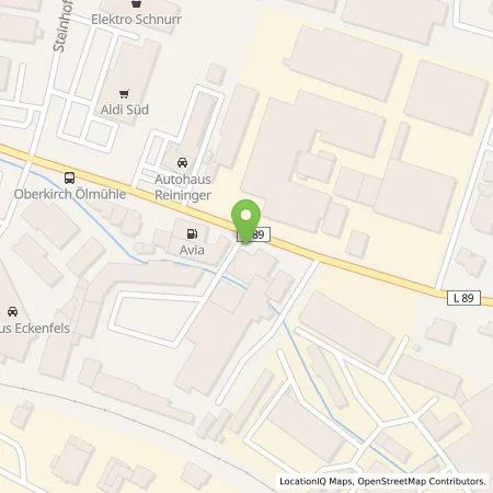 Standortübersicht der Tankstelle Stadtwerke Oberkirch GmbH in 77704 Oberkirch