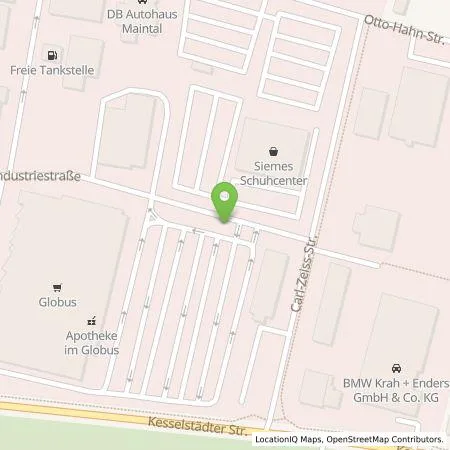 Standortübersicht der Tankstelle Maintal-Werke GmbH in 63477 Maintal