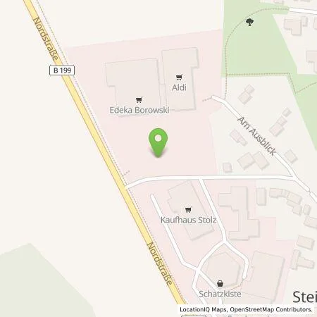 Standortübersicht der Tankstelle EDEKA Handelsgesellschaft Nord mbH in 24972 Steinbergkirche