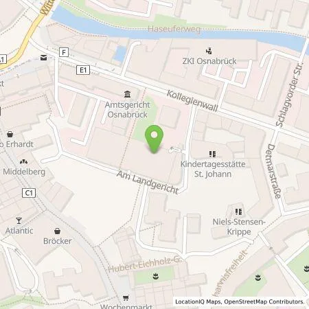 Standortübersicht der Tankstelle Osnabrücker Parkstätten-Betriebsgesellschaft mbH in 49074 Osnabrück