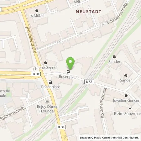 Standortübersicht der Tankstelle Osnabrücker Parkstätten-Betriebsgesellschaft mbH in 49082 Osnbrück