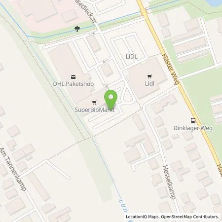 Standortübersicht der Tankstelle Osnabrücker Parkstätten-Betriebsgesellschaft mbH in 49088 Osnabrück