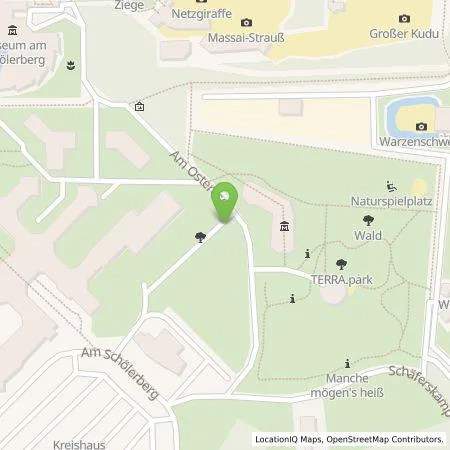 Standortübersicht der Tankstelle Osnabrücker Parkstätten-Betriebsgesellschaft mbH in 49082 Osnabrück