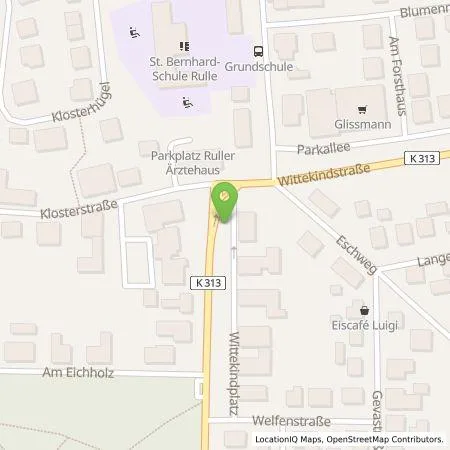 Standortübersicht der Tankstelle Osnabrücker Parkstätten-Betriebsgesellschaft mbH in 49134 Wallenhorst