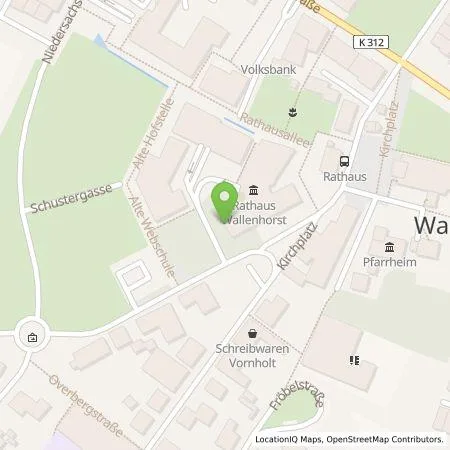 Standortübersicht der Tankstelle Osnabrücker Parkstätten-Betriebsgesellschaft mbH in 49134 Wallenhorst