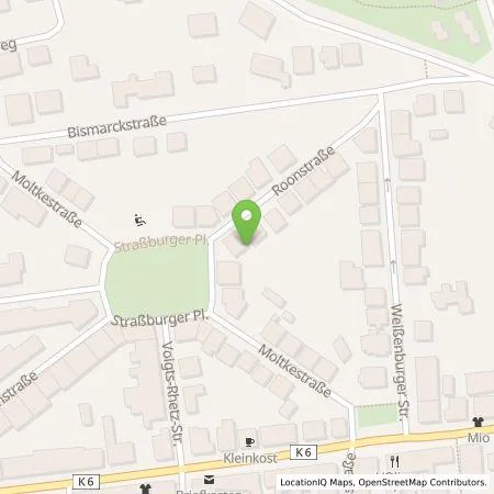 Standortübersicht der Tankstelle Osnabrücker Parkstätten-Betriebsgesellschaft mbH in 49076 Osnabrück