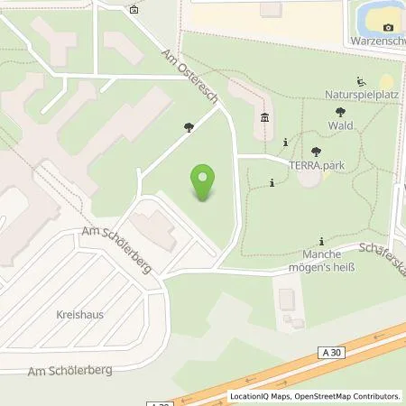 Standortübersicht der Tankstelle Osnabrücker Parkstätten-Betriebsgesellschaft mbH in 49082 Osnabrück