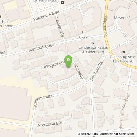 Standortübersicht der Tankstelle Osnabrücker Parkstätten-Betriebsgesellschaft mbH in 49393 Lohne