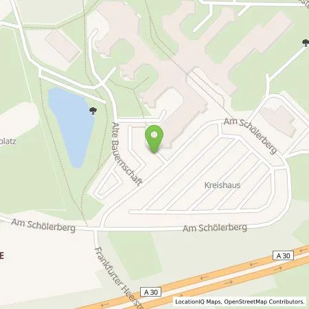 Standortübersicht der Tankstelle Osnabrücker Parkstätten-Betriebsgesellschaft mbH in 49082 Osnabrück