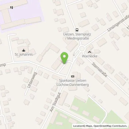 Standortübersicht der Tankstelle Stadtwerke Uelzen GmbH in 29525 Uelzen