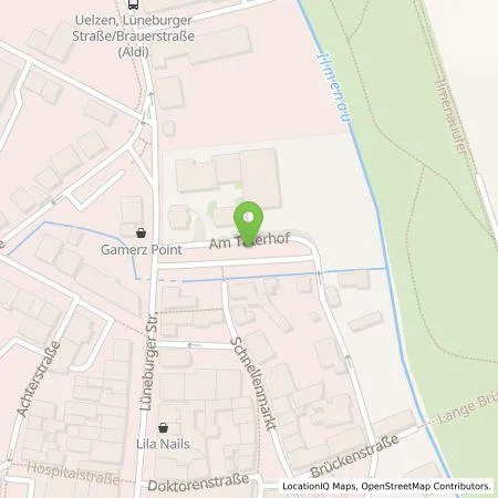 Standortübersicht der Tankstelle Stadtwerke Uelzen GmbH in 29525 Uelzen