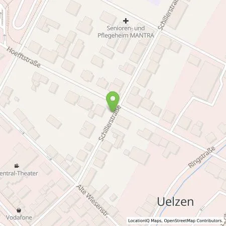 Standortübersicht der Tankstelle Stadtwerke Uelzen GmbH in 29525 Uelzen