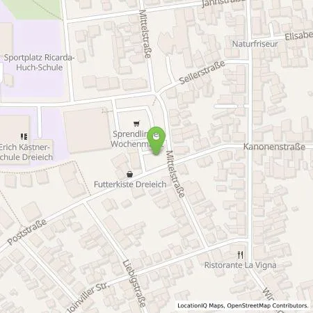 Standortübersicht der Tankstelle Stadtwerke Dreieich GmbH in 63303 Dreieich