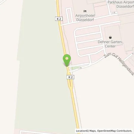 Standortübersicht der Tankstelle EnBW mobility+ AG und Co.KG in 40472 Düsseldorf