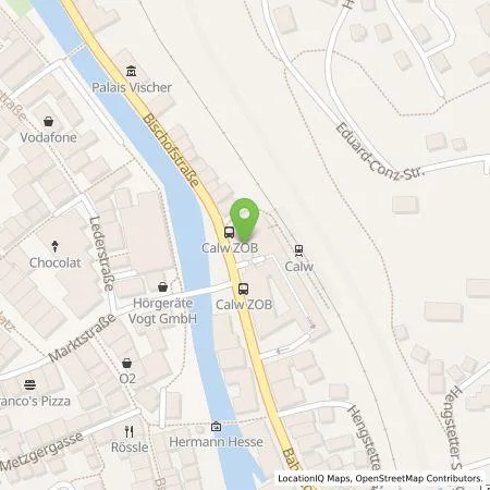 Standortübersicht der Tankstelle deer GmbH in 75365 Calw