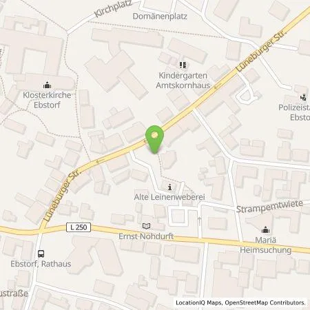 Standortübersicht der Tankstelle SVO Vertrieb GmbH in 29574 Ebstorf