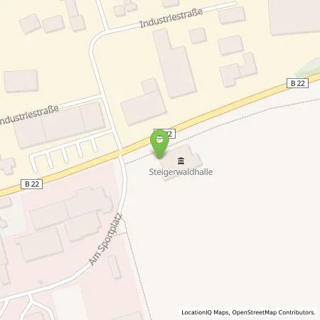 Standortübersicht der Tankstelle Markt Burgebrach in 96138 Burgebrach