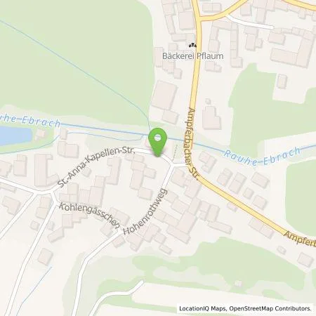 Standortübersicht der Tankstelle Gemeinde Schönbrunn i. Steigerwald in 96185 Schönbrunn i. Steigerwald