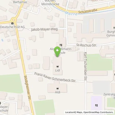 Standortübersicht der Tankstelle Lidl Dienstleistung GmbH & Co. KG in 74722 Buchen (Odenwald)