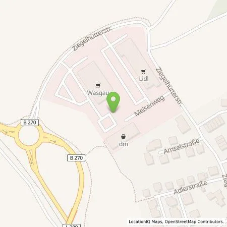 Standortübersicht der Tankstelle EnBW mobility+ AG und Co.KG in 67731 Otterbach