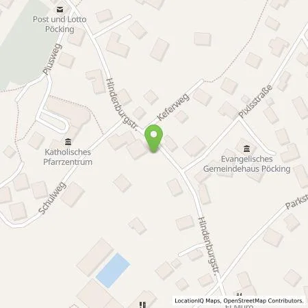 Standortübersicht der Tankstelle LAN1 Hotspots GmbH in 82343 Pöcking