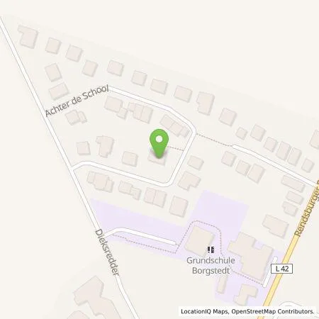 Standortübersicht der Tankstelle nonoxx pro GmbH in 24794 Borgstedt