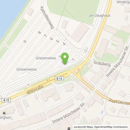 Standortübersicht der Tankstelle Energie Südbayern GmbH in 84036 Landshut