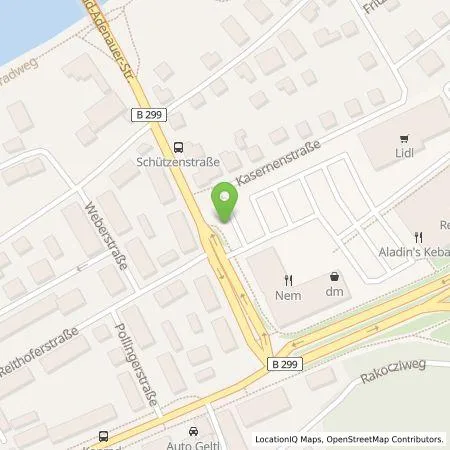 Standortübersicht der Tankstelle Energie Südbayern GmbH in 84036 Landshut