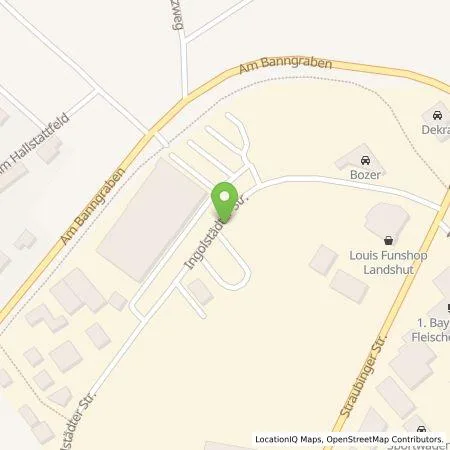 Standortübersicht der Tankstelle Energie Südbayern GmbH in 84030 Landshut