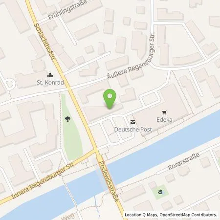 Standortübersicht der Tankstelle Energie Südbayern GmbH in 84034 Landshut