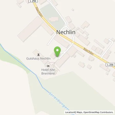 Standortübersicht der Tankstelle Inselwerke eG in 17337 Uckerland (Nechlin)