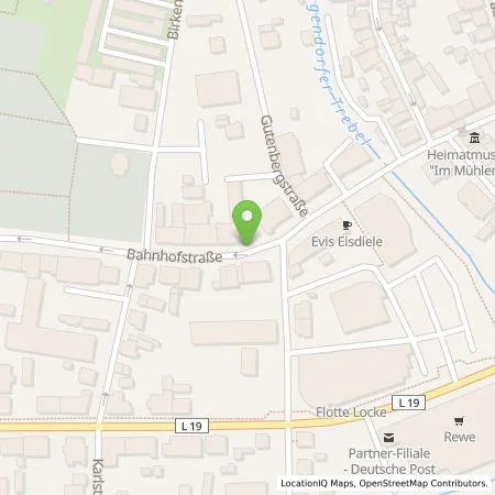 Standortübersicht der Tankstelle Inselwerke eG in 18507 Grimmen