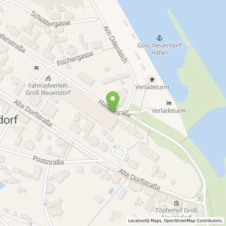 Standortübersicht der Tankstelle Inselwerke eG in 15324 Groß Neuendorf