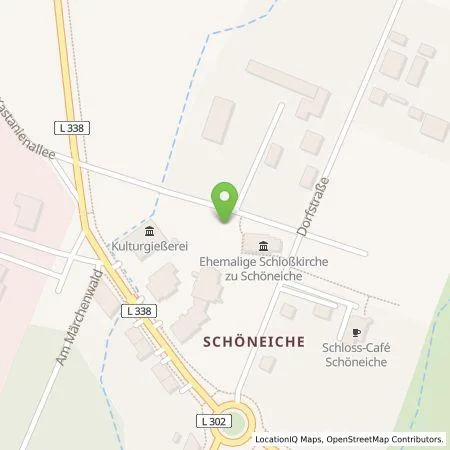 Standortübersicht der Tankstelle Inselwerke eG in 15566 Schöneiche