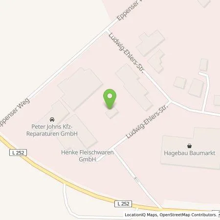 Standortübersicht der Tankstelle Lother GmbH in 29549 Bad Bevensen