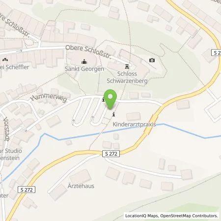 Standortübersicht der Tankstelle Stadtwerke Schwarzenberg GmbH in 08340 Schwarzenberg