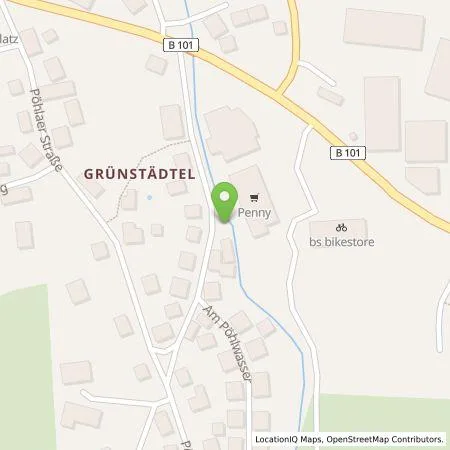 Standortübersicht der Tankstelle Stadtwerke Schwarzenberg GmbH in 08340 Schwarzenberg