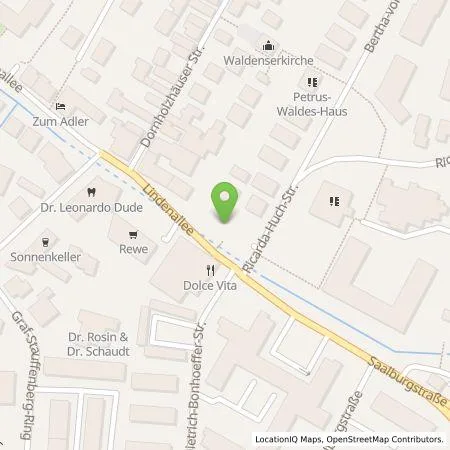 Standortübersicht der Tankstelle Stadtwerke Bad Homburg in 61350 Bad Homburg