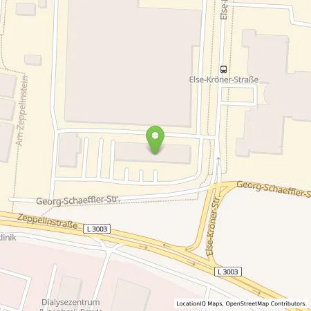 Standortübersicht der Tankstelle Stadtwerke Bad Homburg in 61352 Bad Homburg