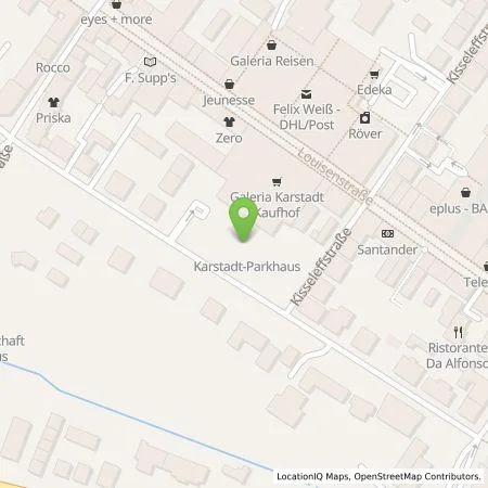 Standortübersicht der Tankstelle Stadtwerke Bad Homburg in 61348 Bad Homburg