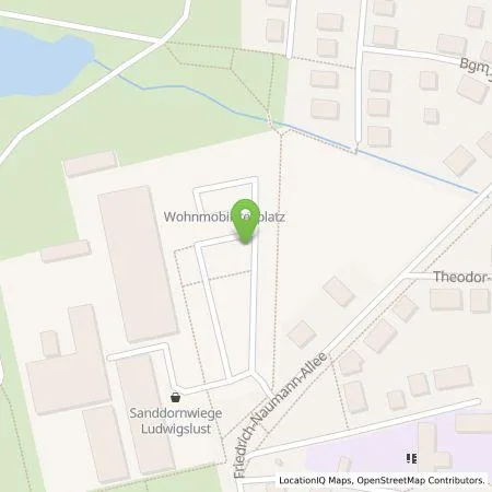 Standortübersicht der Tankstelle Stadtwerke Ludwigslust-Grabow GmbH in 19288 Ludwigslust