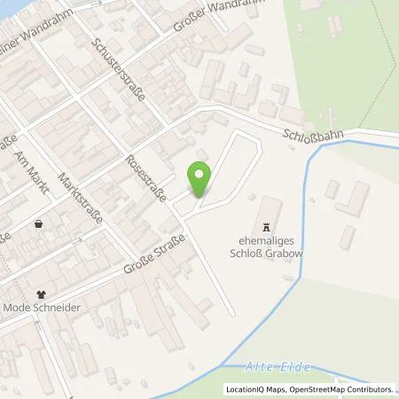 Standortübersicht der Tankstelle Stadtwerke Ludwigslust-Grabow GmbH in 19300 Grabow