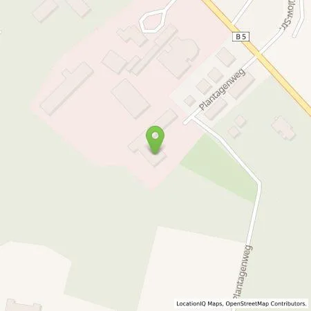 Standortübersicht der Tankstelle Stadtwerke Ludwigslust-Grabow GmbH in 19288 Ludwigslust