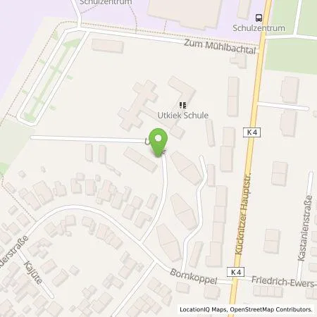 Standortübersicht der Tankstelle Stadtwerke Lübeck Energie GmbH in 23569 Lübeck