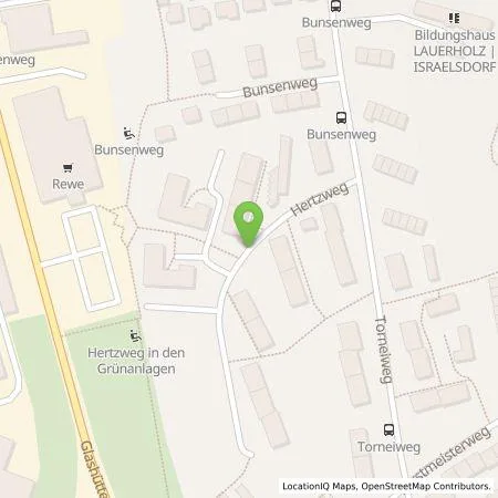 Standortübersicht der Tankstelle Stadtwerke Lübeck Energie GmbH in 23568 Lübeck