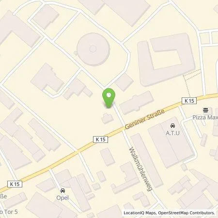 Standortübersicht der Tankstelle Stadtwerke Lübeck Energie GmbH in 23560 Lübeck